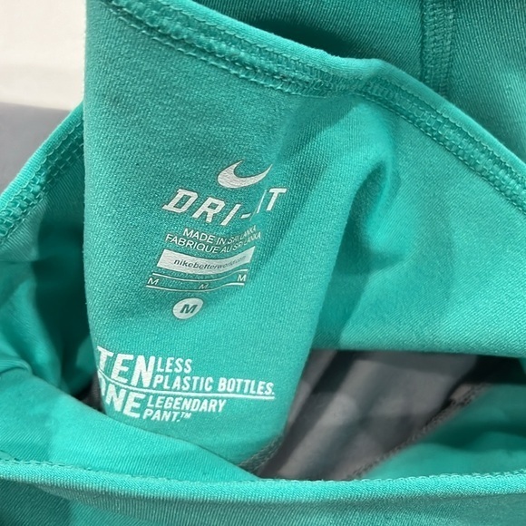 Nike capri dri-fit leggings stretch pants women’s medium work out pants active - Picture 6 of 7